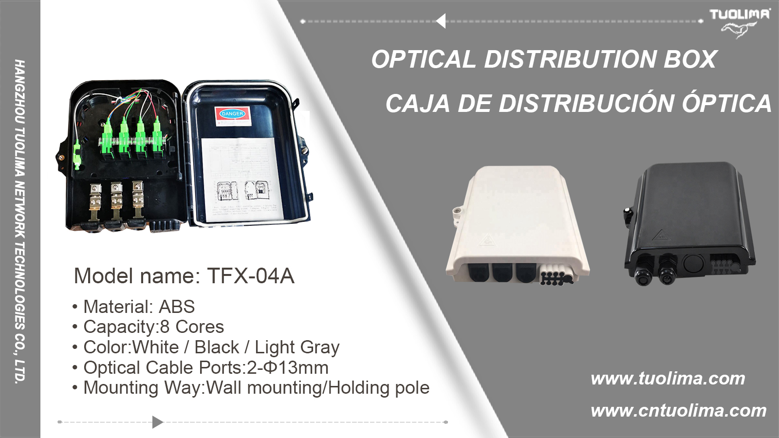 TFX04A Optical Fiber Distribution Box Terminal Box